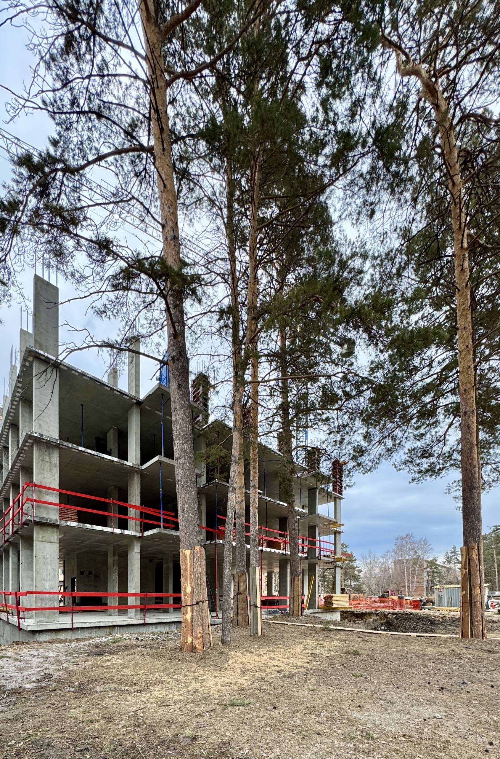 Свежие фотографии со стройки нашего проекта в академгородке — фото 5