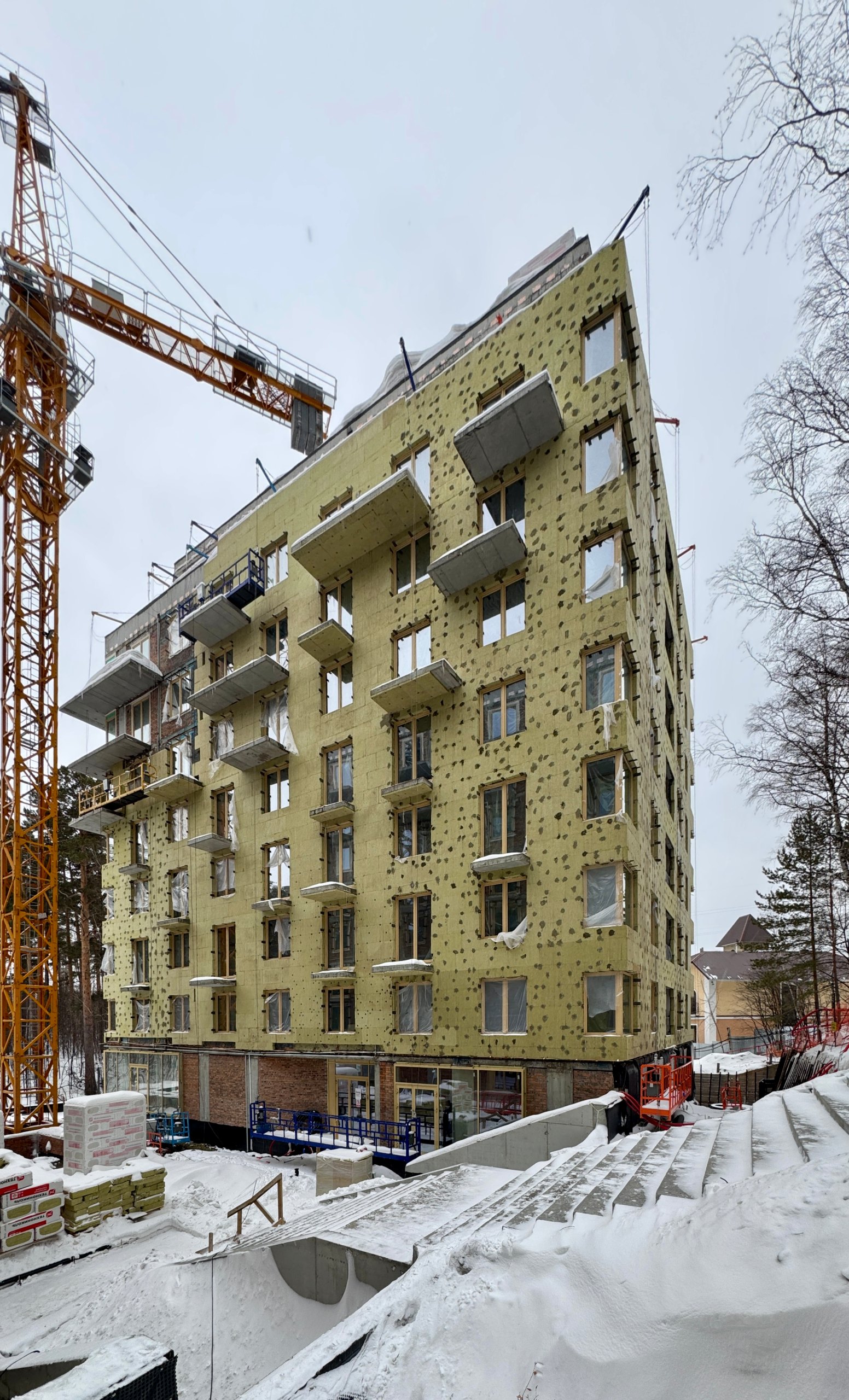 ЗИМНЯЯ СТРОЙПЛОЩАДКА
